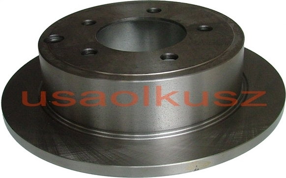 ATLAS Tarcza hamulcowa tylna Chrysler 200 2011-2011 261mm