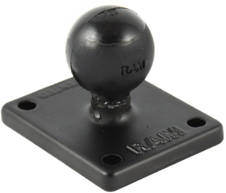 RAM Mount Głowica obrotowa 1-calowa z kwadratową podstawą RAM-B-347U