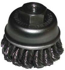 Szczotpol Szczotka doczołowa splatana fi 100mm z nakrętką