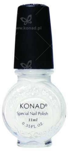 Konad Lakier do wzorków, - biały - 11ml