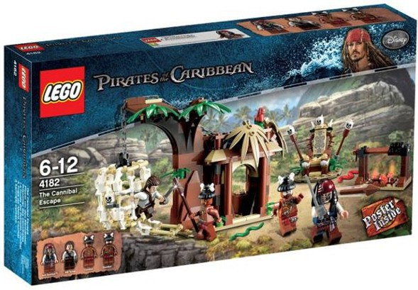 LEGO Piraci z Karaibów - The Cannibal Escape 4182