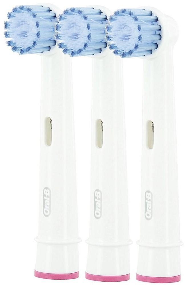 ORAL-B Końcówki wymienne do szczoteczek do zębów EB17s-3 Sensitive Clean EB17s-3 3 szt biały