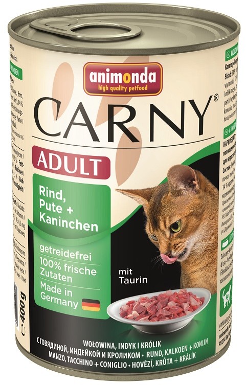 Animonda Carny Adult smak wołowina indyk i królik 800g