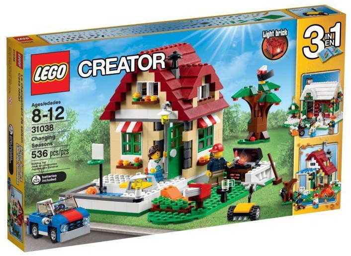 LEGO Creator Zmieniające się pory roku 31038