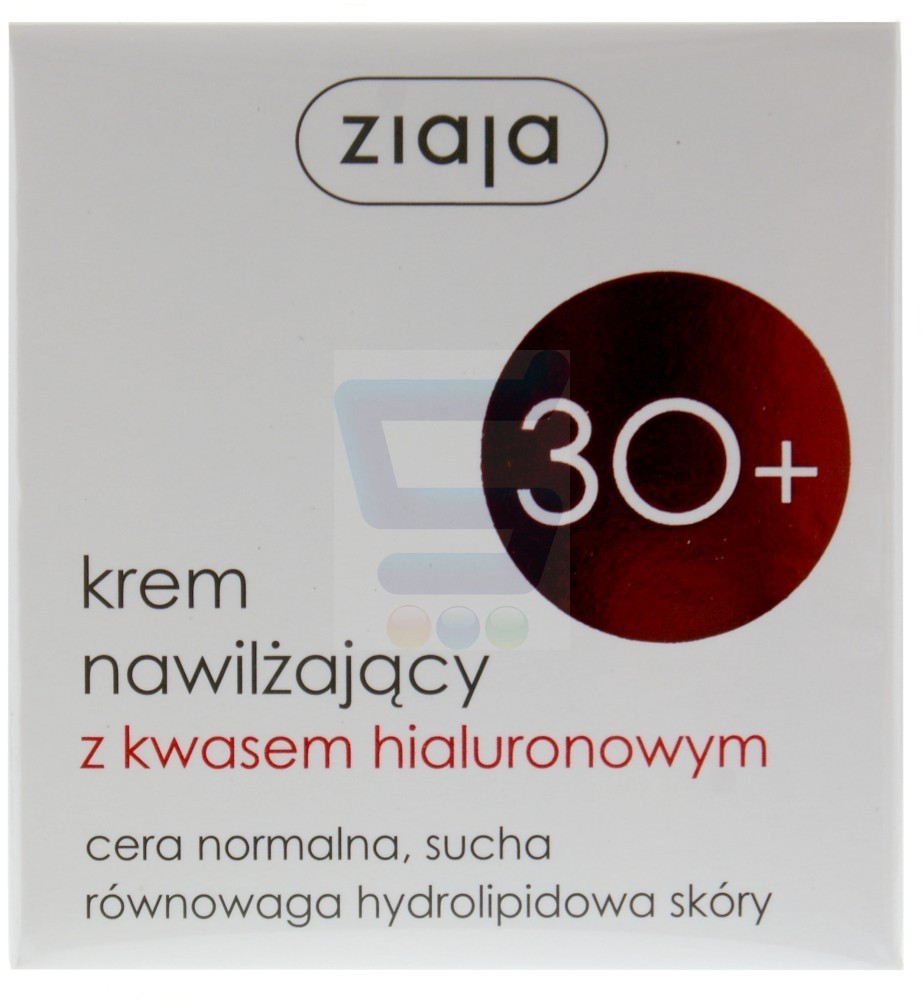 Ziaja Krem Nawilżający z Kwasem Hialuronowym 30+ 50ml
