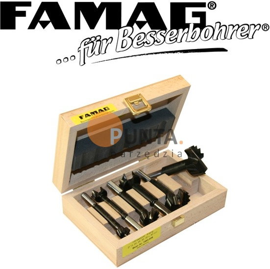 FAMAG Zestaw wierteł HM BORMAXR 6 szt. Symbol 1663.606
