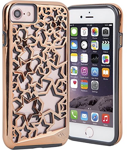 Case-mate Tough Layers pokrowiec na telefon Apple iPhone 7/6/6S, różowe złoto