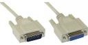 InLine Kabel Przedłużacz DB15 męski - żeński 2m 17740