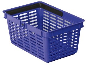 Durable Koszyk na zakupy SHOPPING BASKET niebieski 19 l