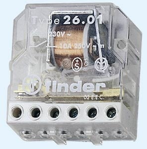 Finder Przekaźnik impulsowy 1NO 10A 24V AC 26.01.8.024.0000