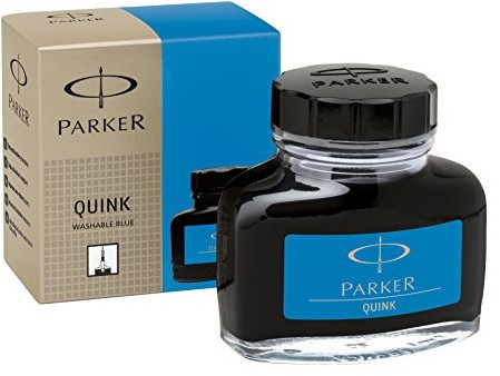 Parker S0037480 atrament w słoiczki, zmywalny, 57 ml, niebieski 1950377