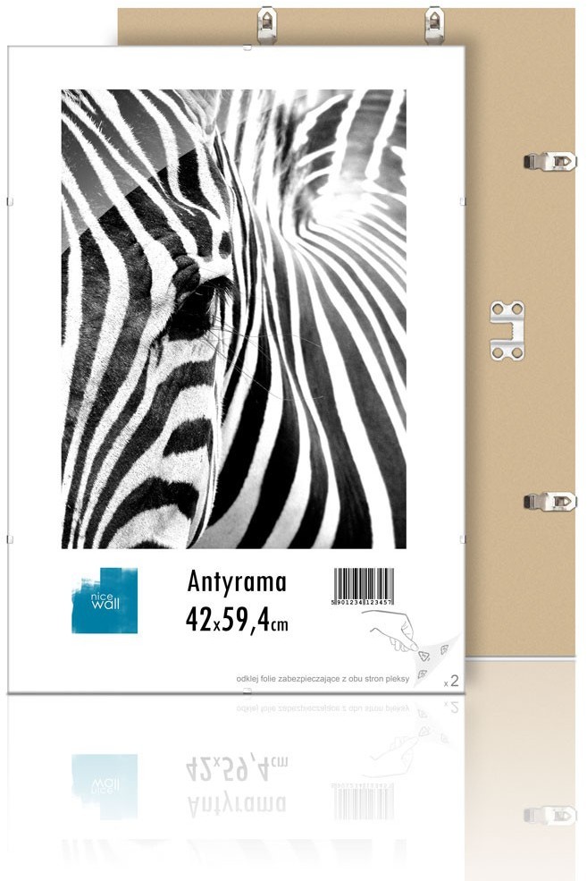 Antyrama A2 z plexi 59,4x42 cm AA59.4X42