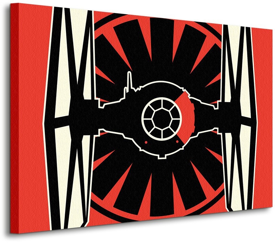 Pyramid Posters Star Wars Episode VII (TIE Fighter Pop Art) - obraz na płótnie WDC99335