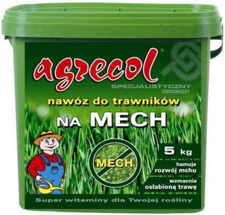 Agrecol Nawóz do trawników na mech 10 kg