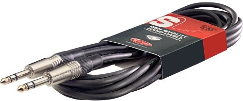 Stagg sac6ps DL Deluxe symetryczny przewód instrument (Jack-do-jacka, 6 m) SAC6PS DL