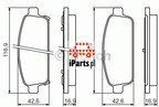 BOSCH Klocki hamulcowe - komplet 0 986 494 435