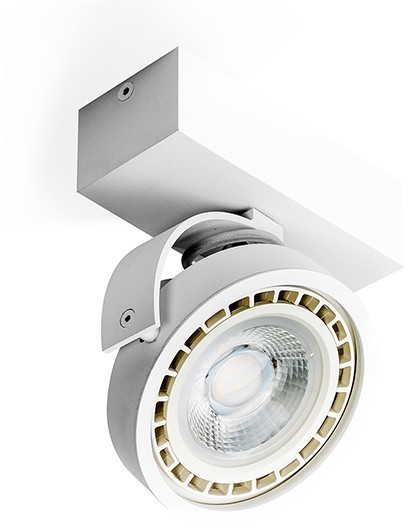 Azzardo Oprawa sufitowa JERRY 1 230V GM4113-230V 16W White metal aluminium
