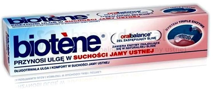 GlaxoSmithKline BIOTENE OralBalance Gel 50g - żel przynoszący ulgę w suchości ja