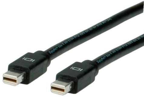 Roline DisplayPort Cable, MiniDP, ST/ST, czarny 2 m 11045640