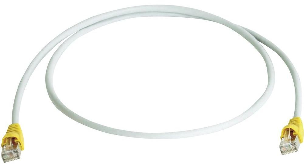 Telegaertner Kabel sieciowy krosowany L00005A0035 CAT 6A S/FTP AWG 27/7 RJ45 krosowany) 10 m szary