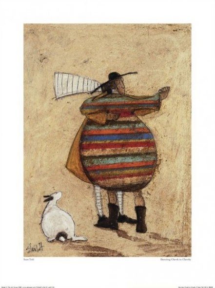 Art group Litho Sam Toft Dancing Cheek To Cheeky - reprodukcja AG41352