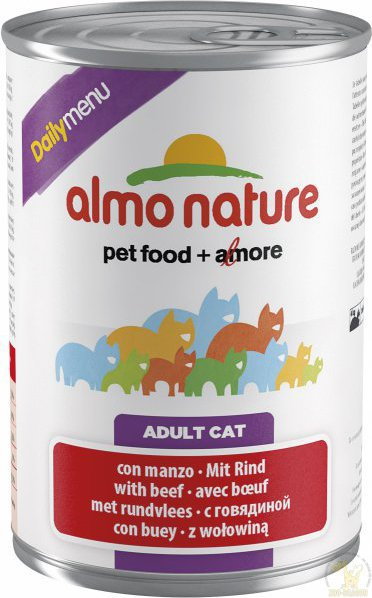 Almo Nature Daily Menu z wołowiną 400g 161