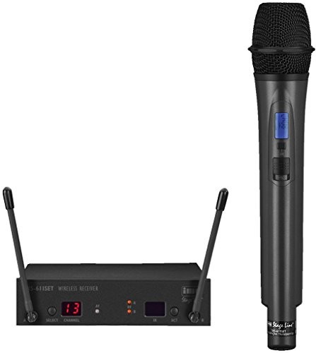 Monacor Stage Line system mikrofonowy TXS-611set Multi-czÄstotliwoĹci z UHF-technologiÄ PLL Czarny 253650