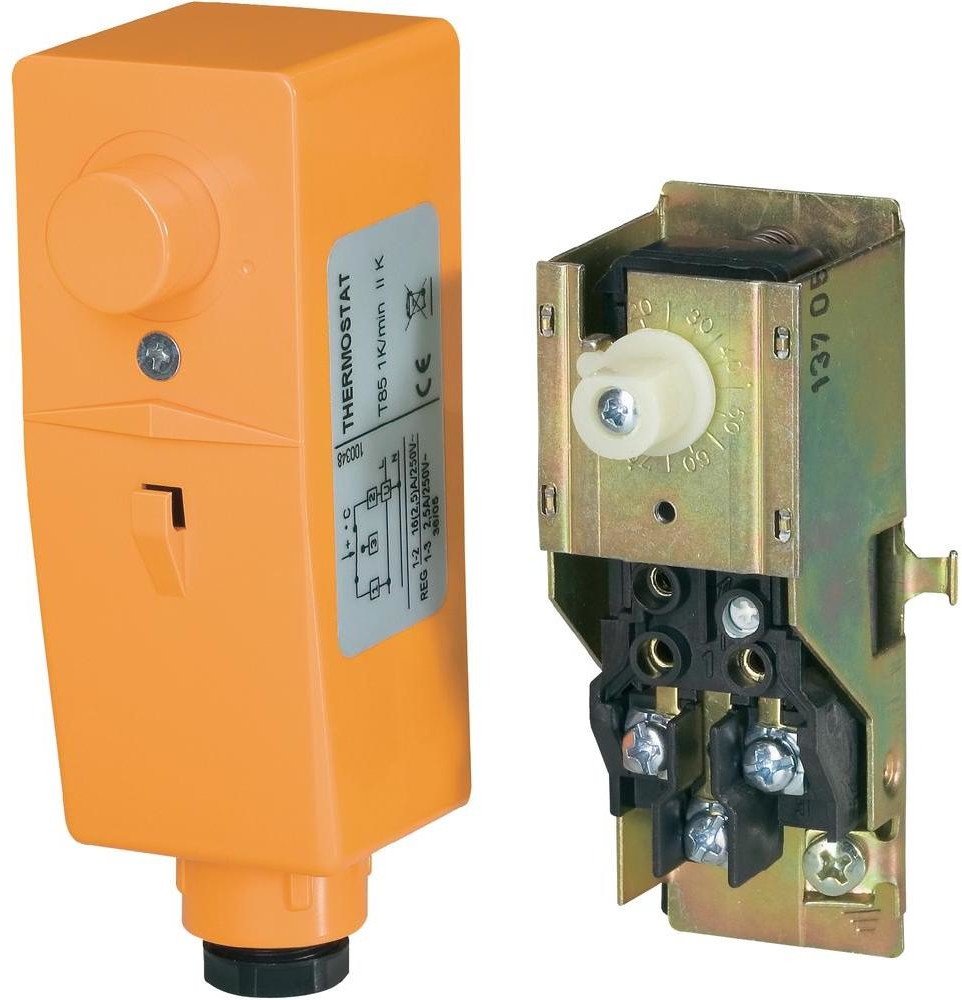 \N Termostat narurowy BRC z wewnętrzną regulacją zakres regulacji 20 do 90 °