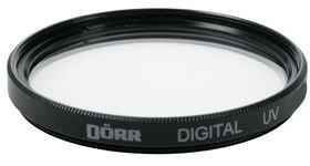 Dörr UV filtr ochronny do obiektywu z przednim gwintu filtra na dalsze akcesoria, srebro 310025