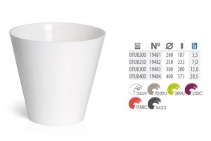 Prosperplast TUBUS 400mm ANTRACYT (S433) PDTUB400-S433 [2443099]