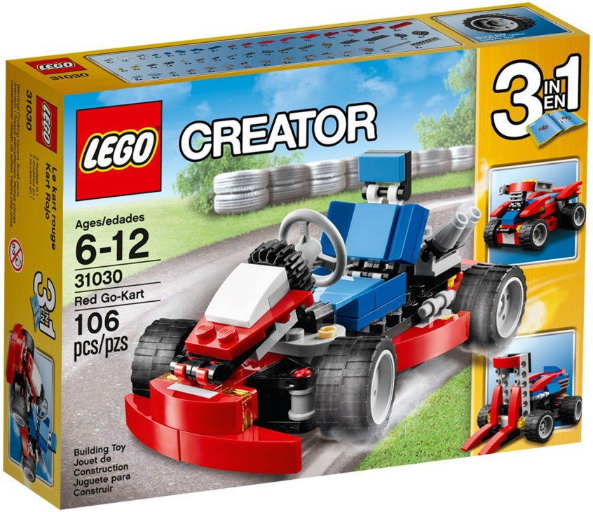 LEGO Creator Czerwony gokart 31030