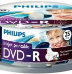 Philips DVD-R 4.7GB 16x Speed Printable (25 Szpula) DM4I6B25F/00