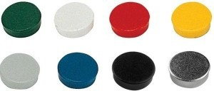 Biella Magnesy BI-OFFICE 20 mm 10szt DN852