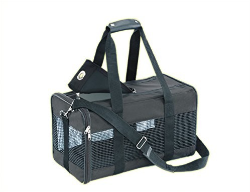 Nobby 76213 Transporttasche Für Kleine Hunde Oder Katzen Nylon 44 X 27 X 25 Cm