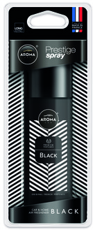 AROMA ZAPACH SAMOCHODOWY AROMA PRESTIGE SPRAY BLACK zakupy dla domu i biura BRAK