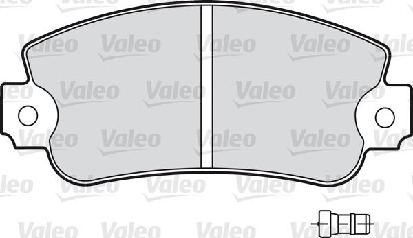 VALEO klocki hamulcowe 598519 598519