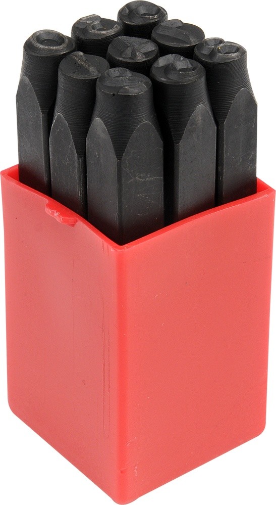 Yato Znaczniki numeratory cyfrowe 6 mm, kpl. 9szt. YT-6854