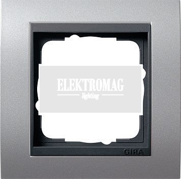 Gira EVENT ALUMINIUM/ANTRACYT Ramka X1 [021106]