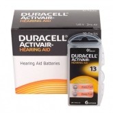 Duracell 60 x baterie do aparatów słuchowych ActivAir 13 MF