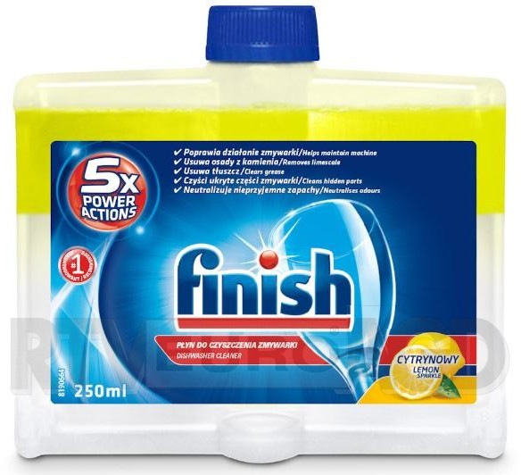 Finish środek do czyszczenia zmywarek cytrynowy 250 ml