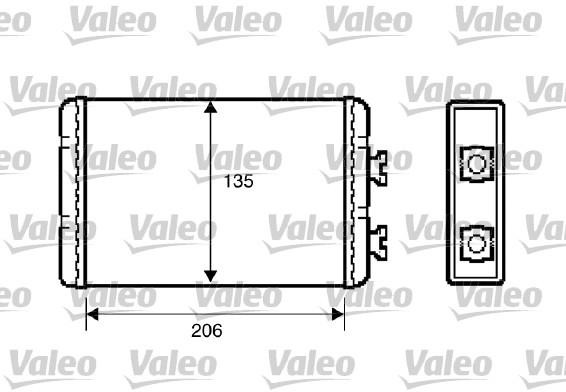 Valeo nagrzewnica 812220 812220