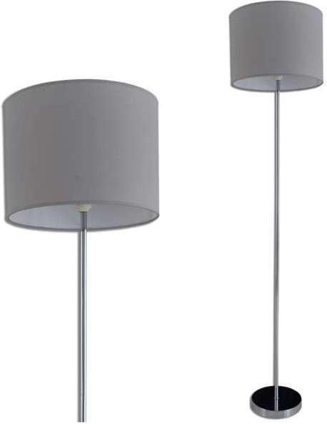Nave Lampa podłogowa NEW YORK 2051216 abażurowa OPRAWA stojąca Szary