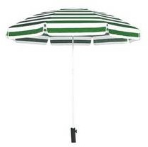 Happy Green Parasol 230 cm, Biały/Zielony