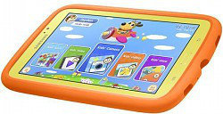 Samsung Zestaw Galaxy Tab 3 7.0 Kids ramka + rysik) kolor pomarańczowy (EF-PT210IOEGWW)