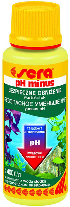 Sera PH Minus preparat obniżający pH wody w akwarium 250ml