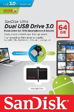 SanDisk Ultra Dual 3.0 64GB (SDDD2-064G-G46)