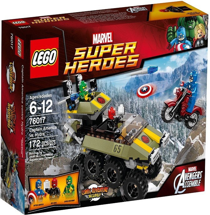 LEGO Super Heroes CAPTAIN AMERICA VS HYDRA 76017