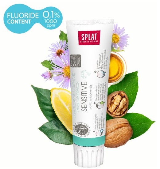 Lbiotica Sensitive Pasta Do Zębów Zmniejszenie Nadwrażliwości i Wzmocnienie Szkliwa Zębów 100ml