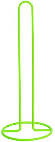 MSV 110527 uchwyt do rolek ręczników kuchennych ze stali nierdzewnej, 31,5 x 12 x 12 cm, zielona