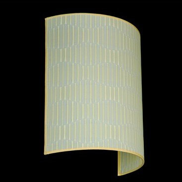 Zdjęcia - Żyrandol / lampa Kinkiet z dekoracyjnym abażurem do stylowej sypialni 67829 z serii ONDE (｡